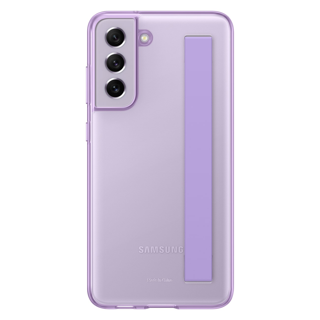 Samsung Original Slim Strap Cover za Galaxy S21 FE Lavanda