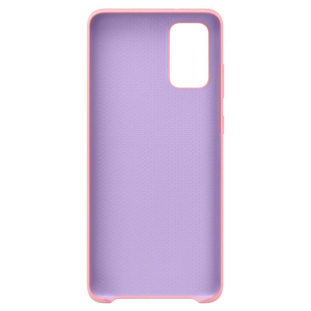 Silikonski ovitek, fleksibilna torbica za Samsung Galaxy S21 5G rdeča