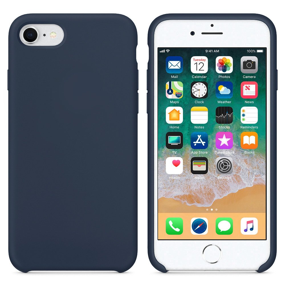 Silikonski ovitek mehak prožen etui za iPhone SE 2020 / iPhone 8 / iPhone 7