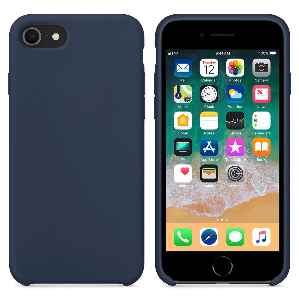 Silikonski ovitek mehak prožen etui za iPhone SE 2020 / iPhone 8 / iPhone 7