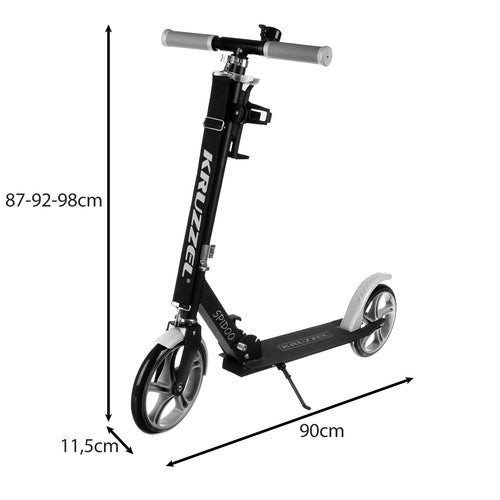 Romobil za djecu Spidoo Kruzzel 25629 - sivi