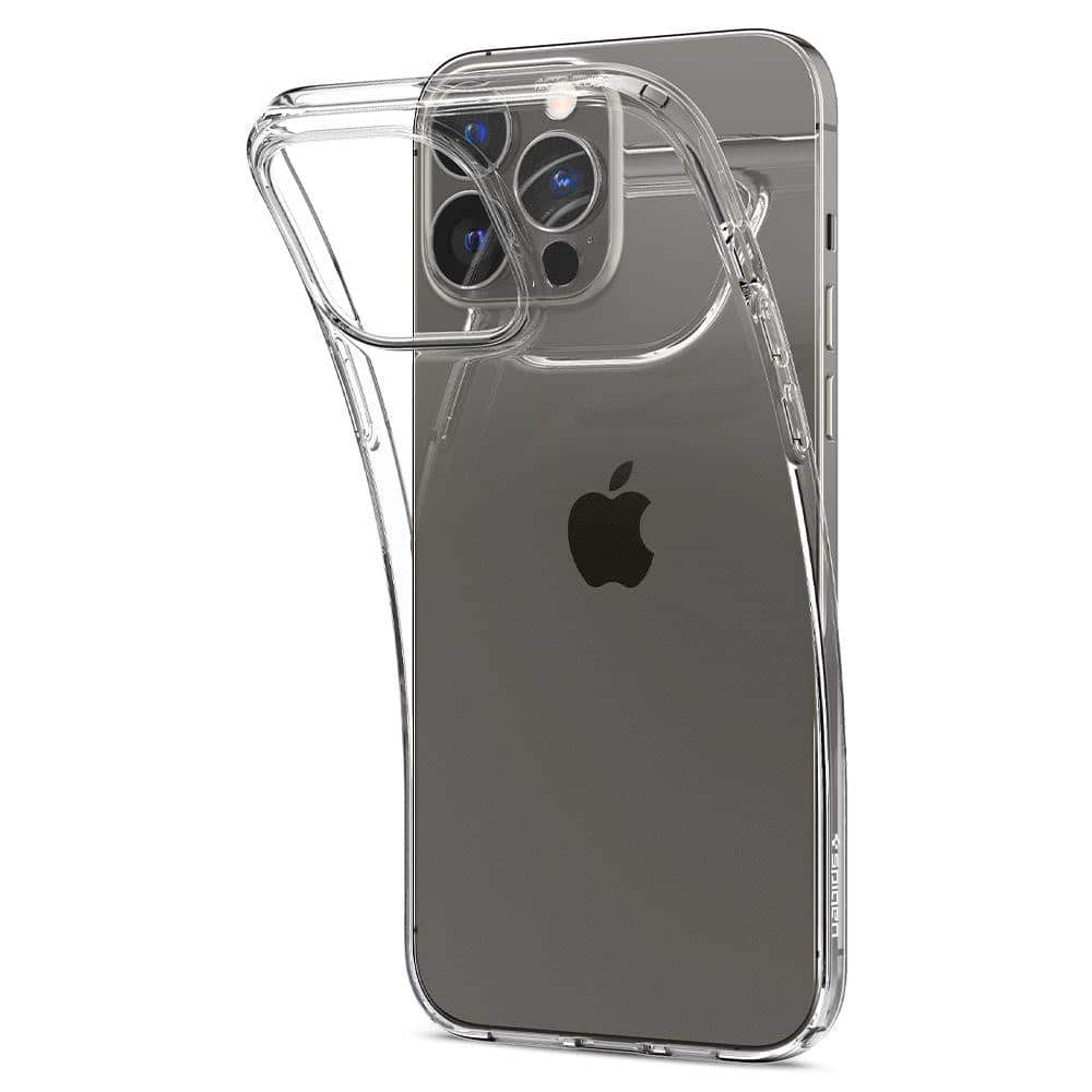 Spigen Liquid Crystal Case prozorna gel maska za iPhone 13 Pro Max