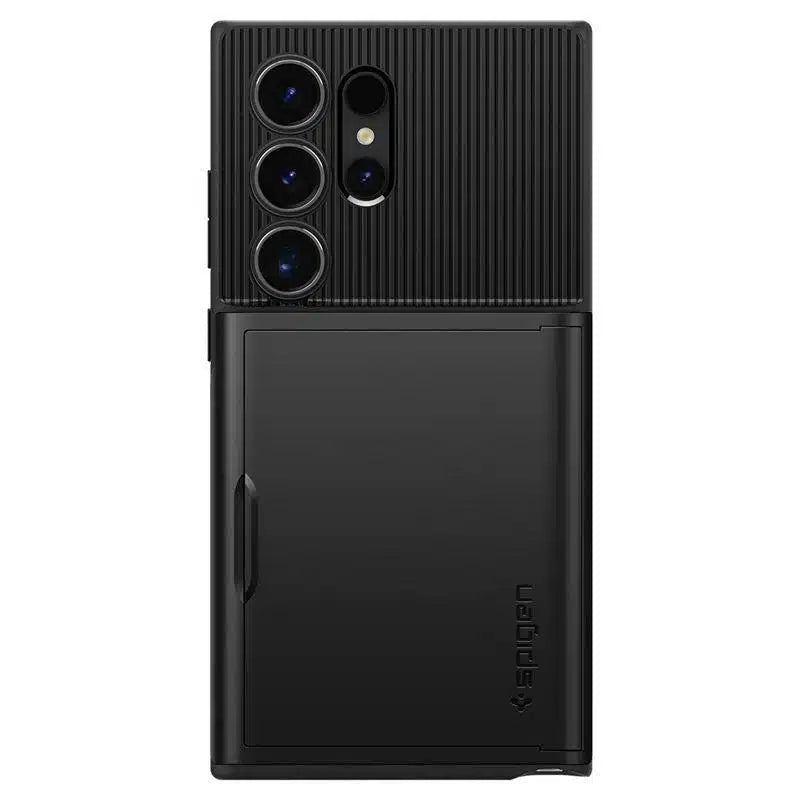 Maska Spigen Slim Armor CS za Samsung Galaxy S24 Ultra - črna