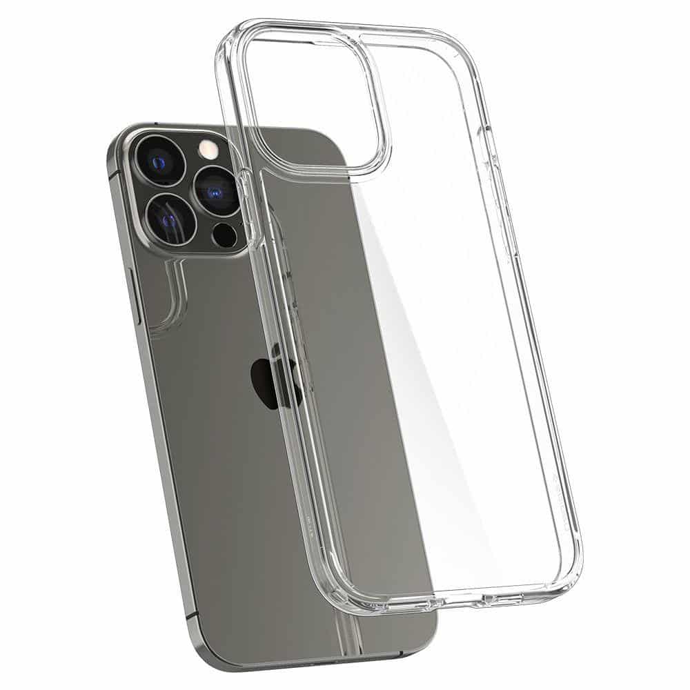 Spigen Ultra Hybrid ovitek za iPhone 13 Pro vzdržljiv prozoren ovitek