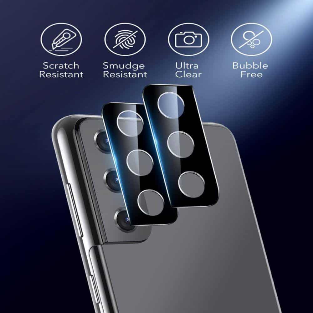 ESR KALJENO STEKLO ZA LEČO KAMERE 2-KOS ZA SAMSUNG GALAXY S21 + (PLUS)