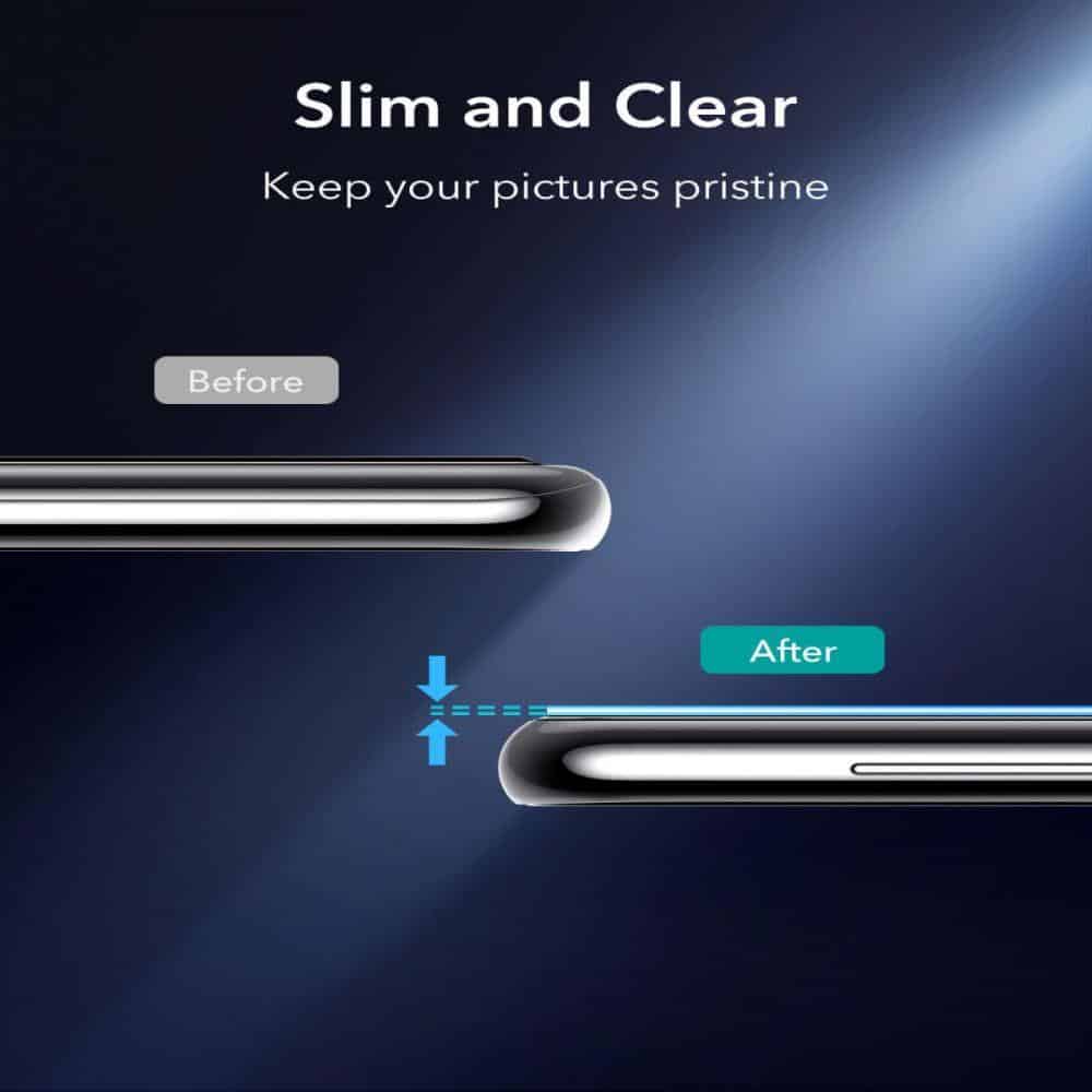 ESR KALJENO STEKLO ZA LEČO KAMERE 2-KOS ZA SAMSUNG GALAXY S21 + (PLUS)