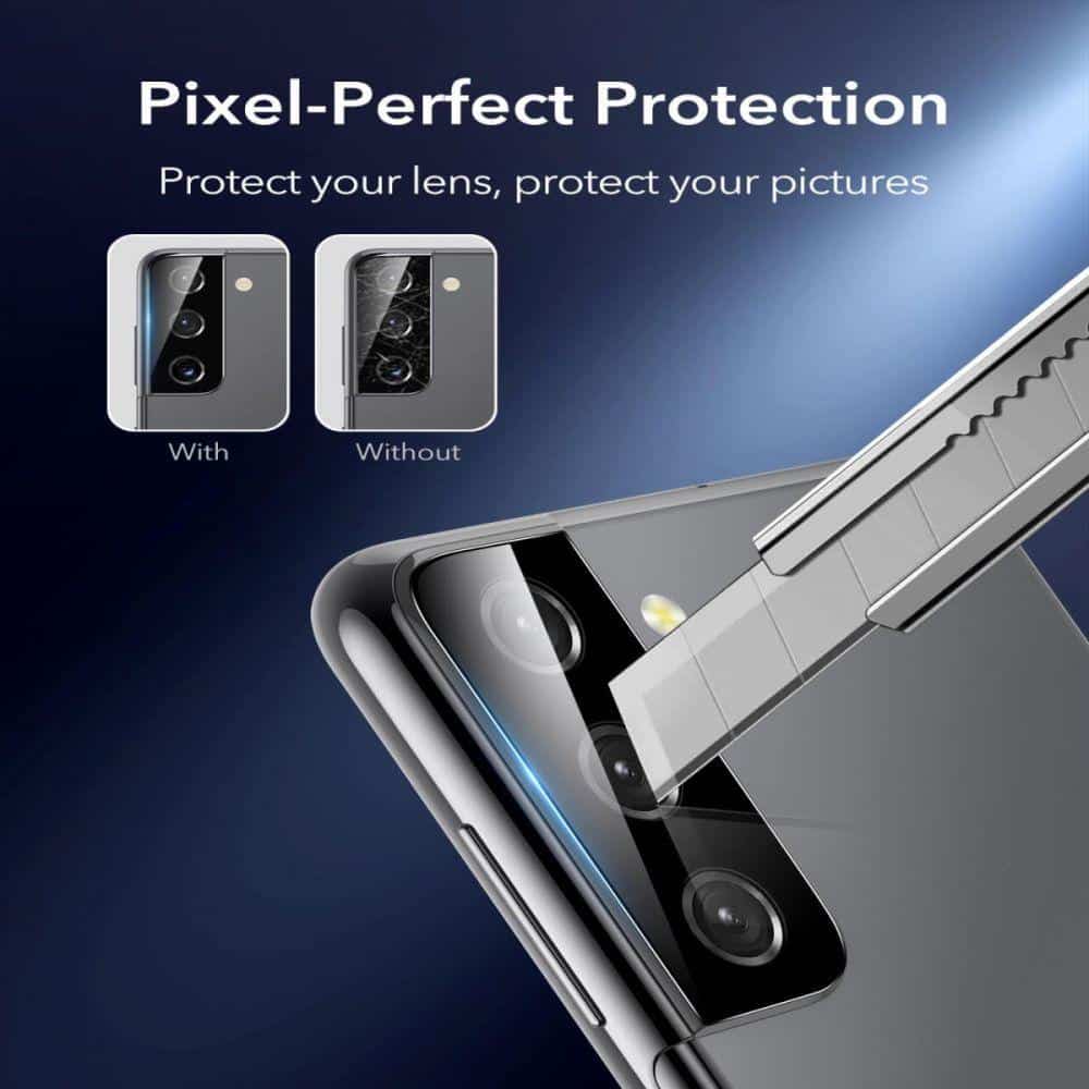 ESR KALJENO STEKLO ZA LEČO KAMERE 2-KOS ZA SAMSUNG GALAXY S21 + (PLUS)