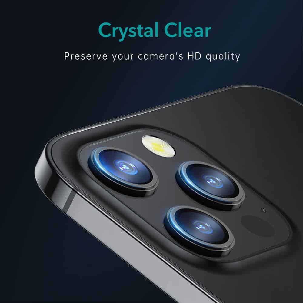 ESR kaljeno steklo za kamero 2 kom za iPhone 12 Pro