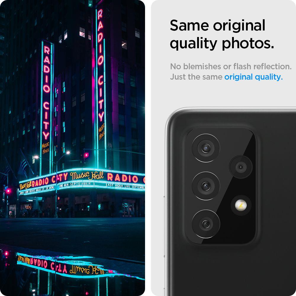 SPIGEN OPTIK.TR KALJENO STEKLO 2 KOS ZA KAMERO SAMSUNG GALAXY A72