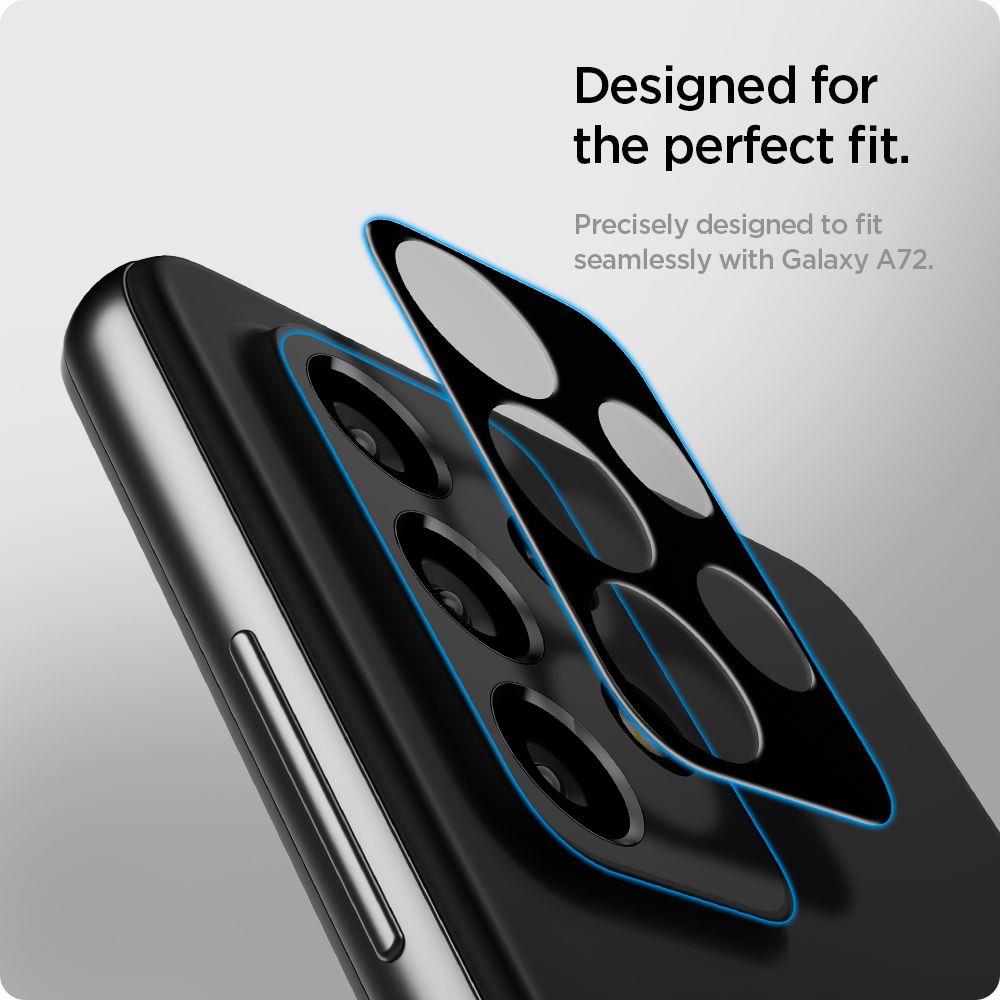 SPIGEN OPTIK.TR KALJENO STEKLO 2 KOS ZA KAMERO SAMSUNG GALAXY A72