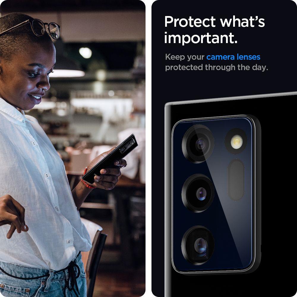 SPIGEN OPTIK.TR KALJENO STEKLO ZA KAMERO GALAXY NOTE 20 ULTRA 2 KOS