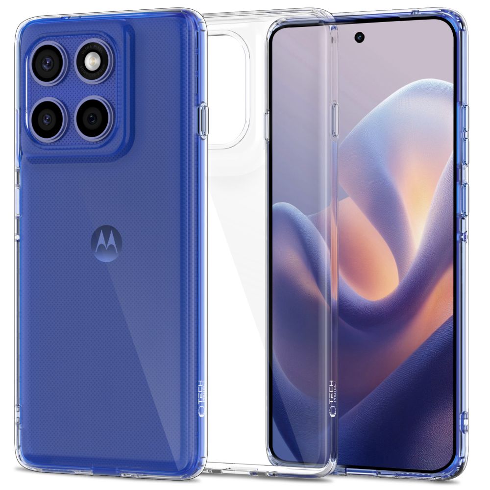 Tech-Protect FlexAir futrola za Motorola Edge 60 Pro - Prozirna KP39574