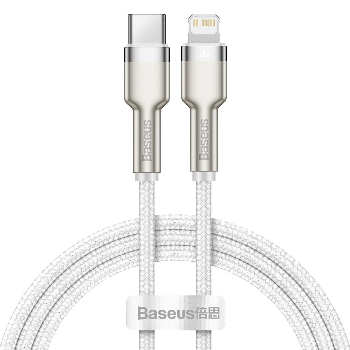 USB-C kabel za Lightning Baseus Cafule PD 20W 1m bijeli