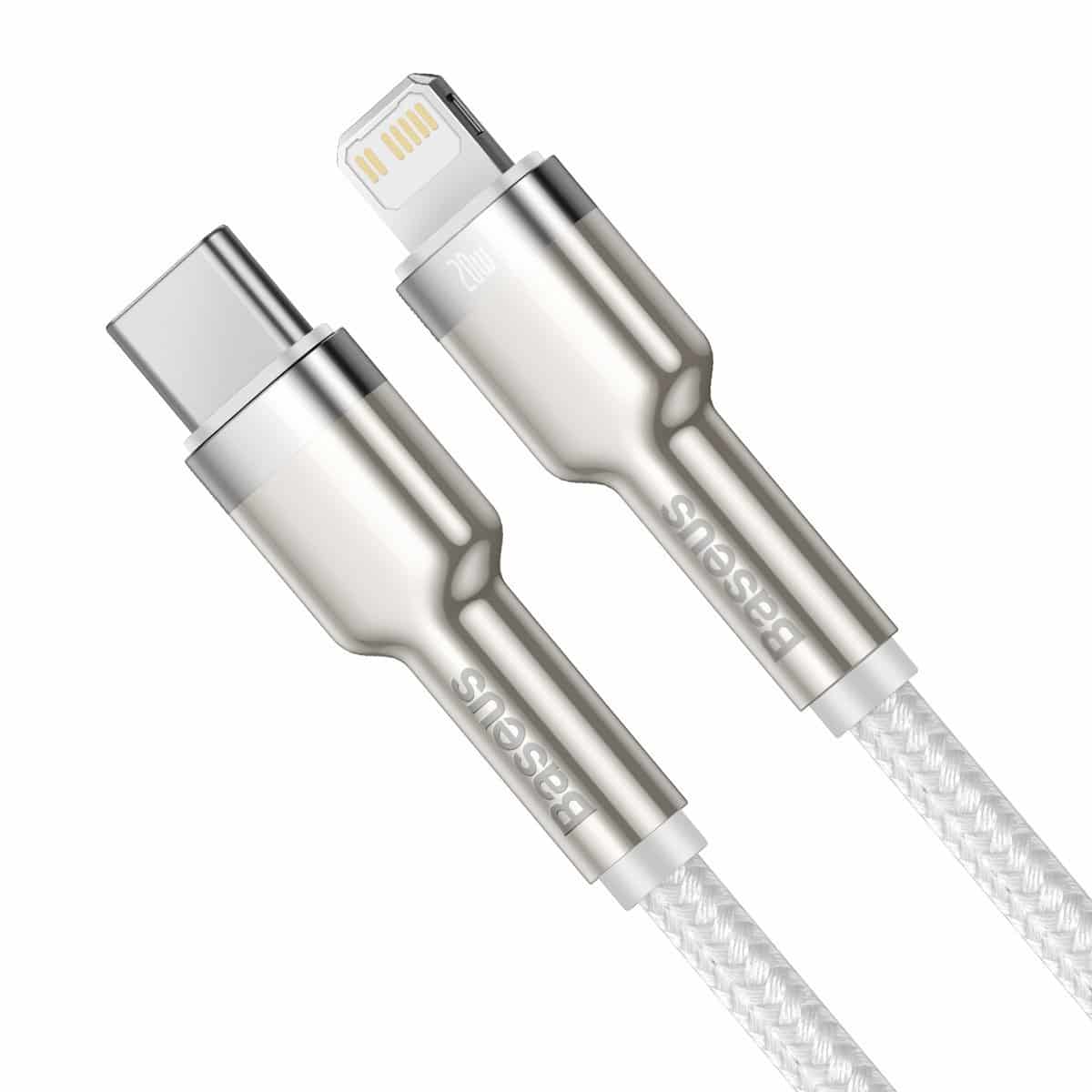 USB-C kabel za Lightning Baseus Cafule PD 20W 1m bijeli