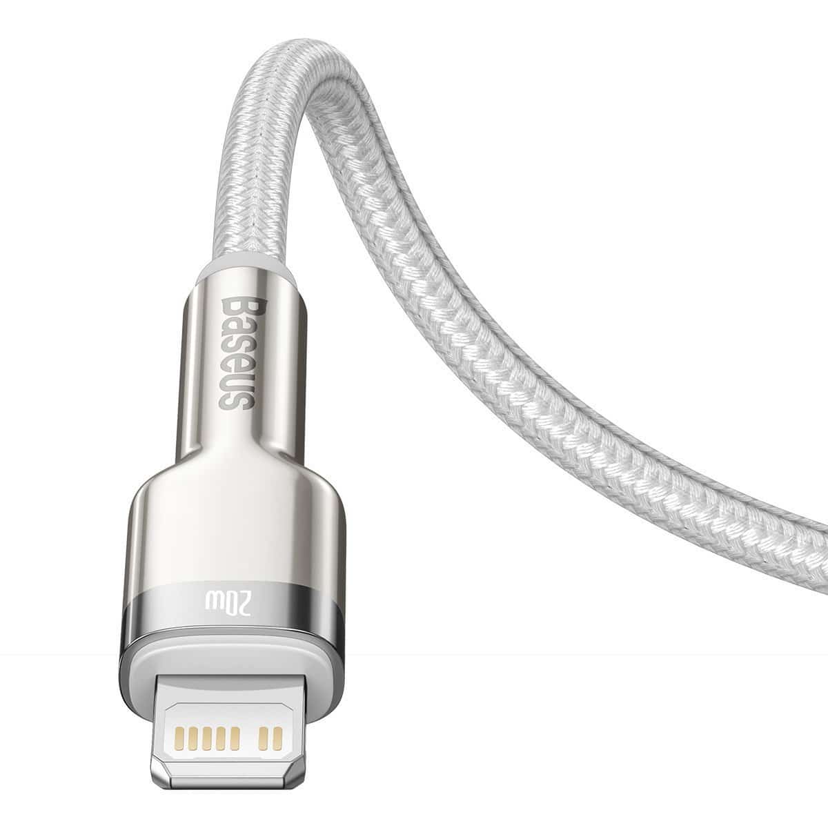 USB-C kabel za Lightning Baseus Cafule PD 20W 2m (beli)