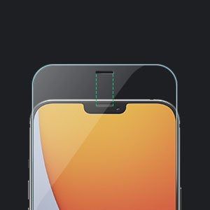 Ugreen 2.5D zaščitno steklo iz kaljenega stekla za iPhone 12 Pro Max, prozorno