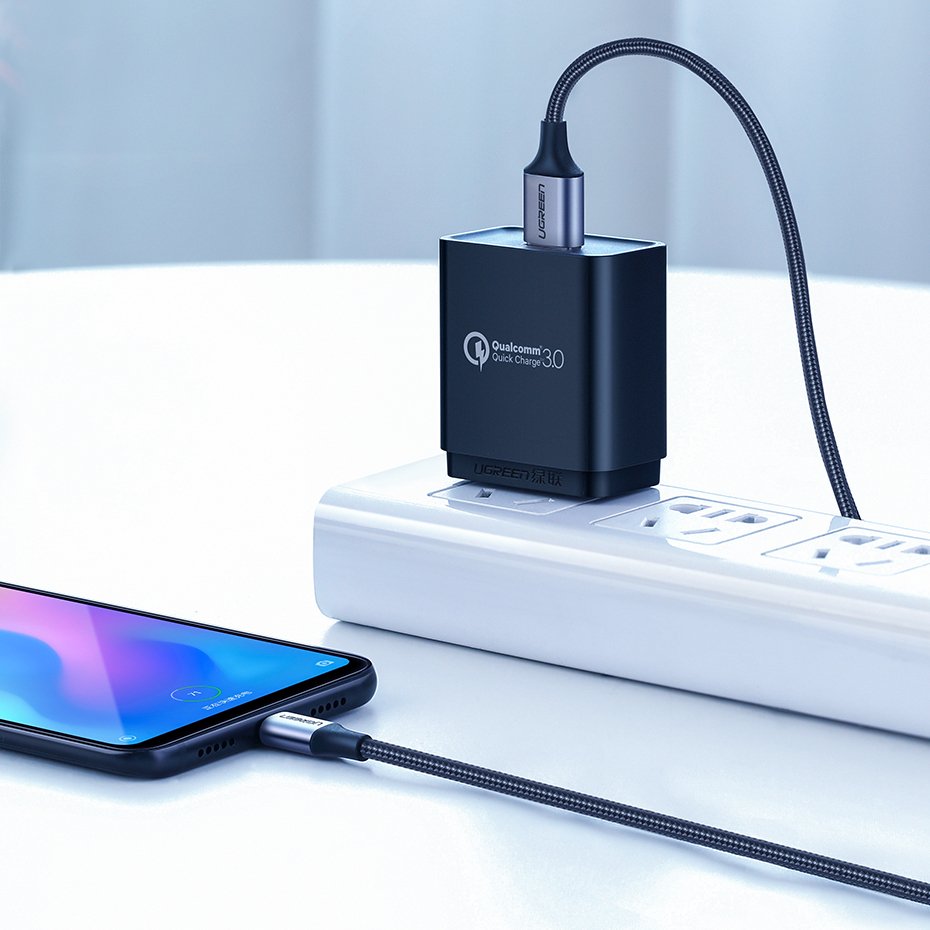 UGREEN USB Type C kabel Quick Charge 3.0 3A 1 m