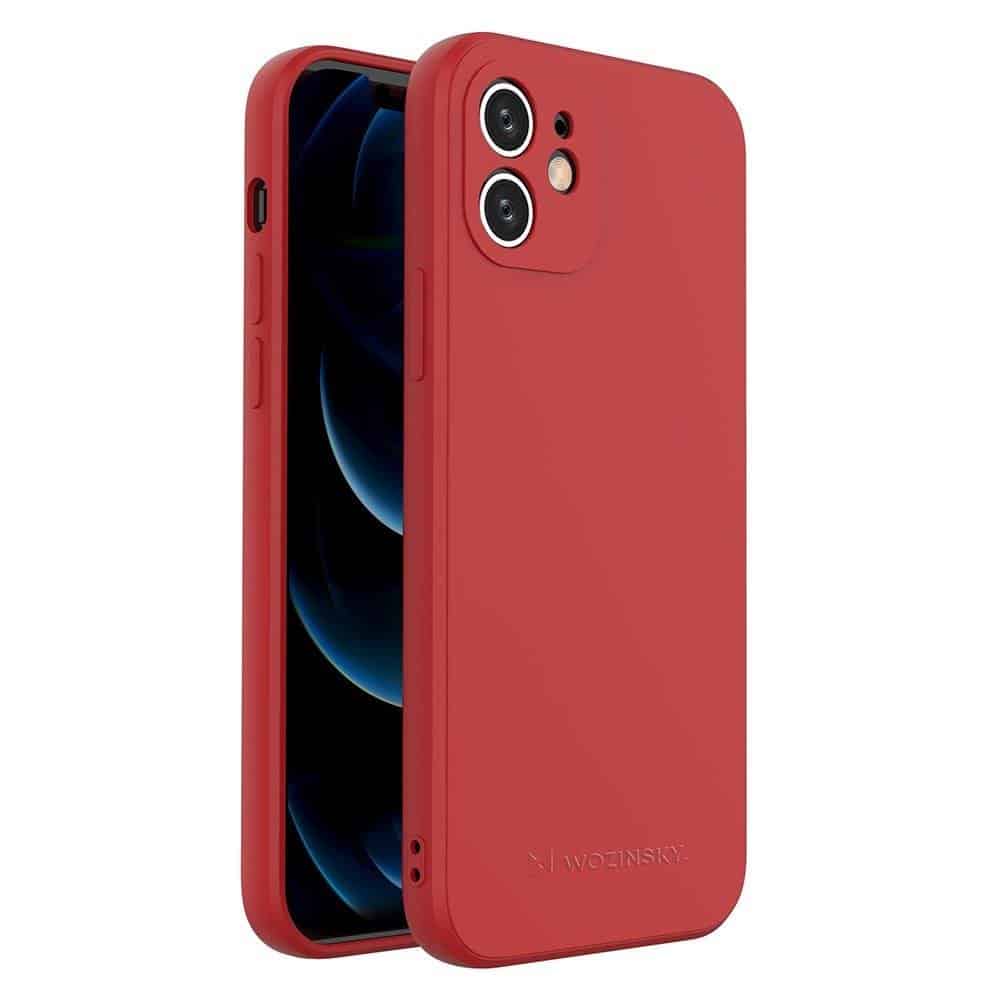 Wozinsky Color Case silikonski fleksibilen vzdržljiv ovitek za iPhone 12 mini
