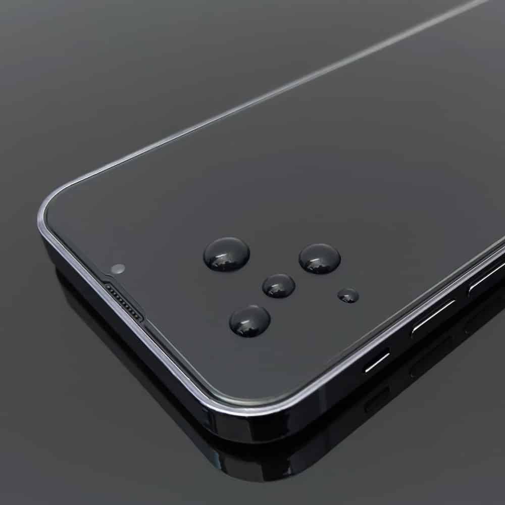 Wozinsky Full Cover Flexi Nano Glass hibridna zaščita zaslona z okvirjem za Samsung Galaxy A03s