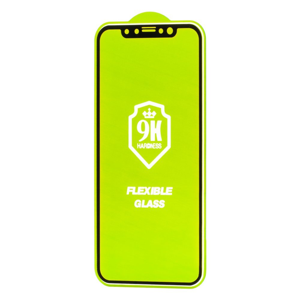 Hibridno Flexi Nano Steklo z okvirjem za Samsung Galaxy A50s / Galaxy A50 / Galaxy A30s črno