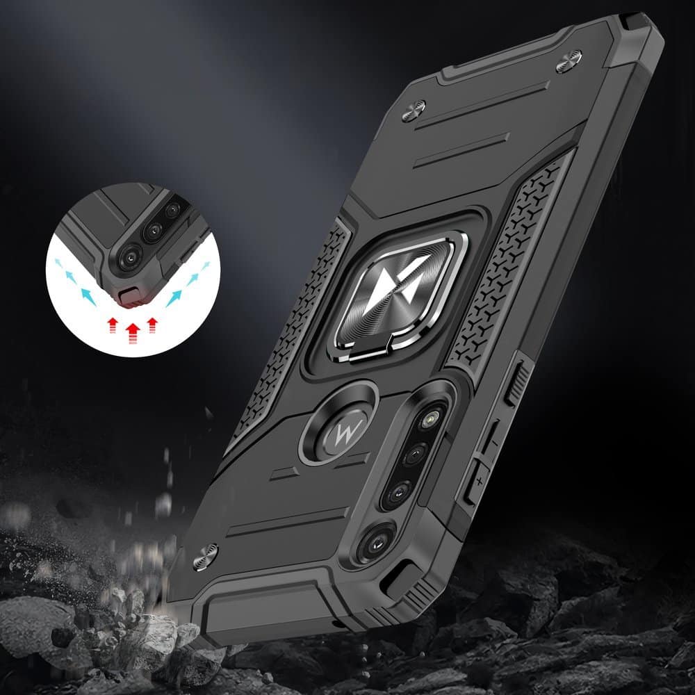 Wozinsky Ring Armor Case zaščitna torbica za Motorola Moto G8 Power