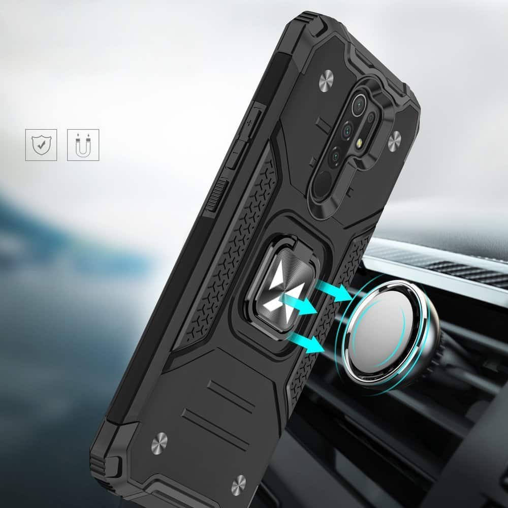 Wozinsky Ring Armor Case zaštitna maskica za Xiaomi Redmi Note 9