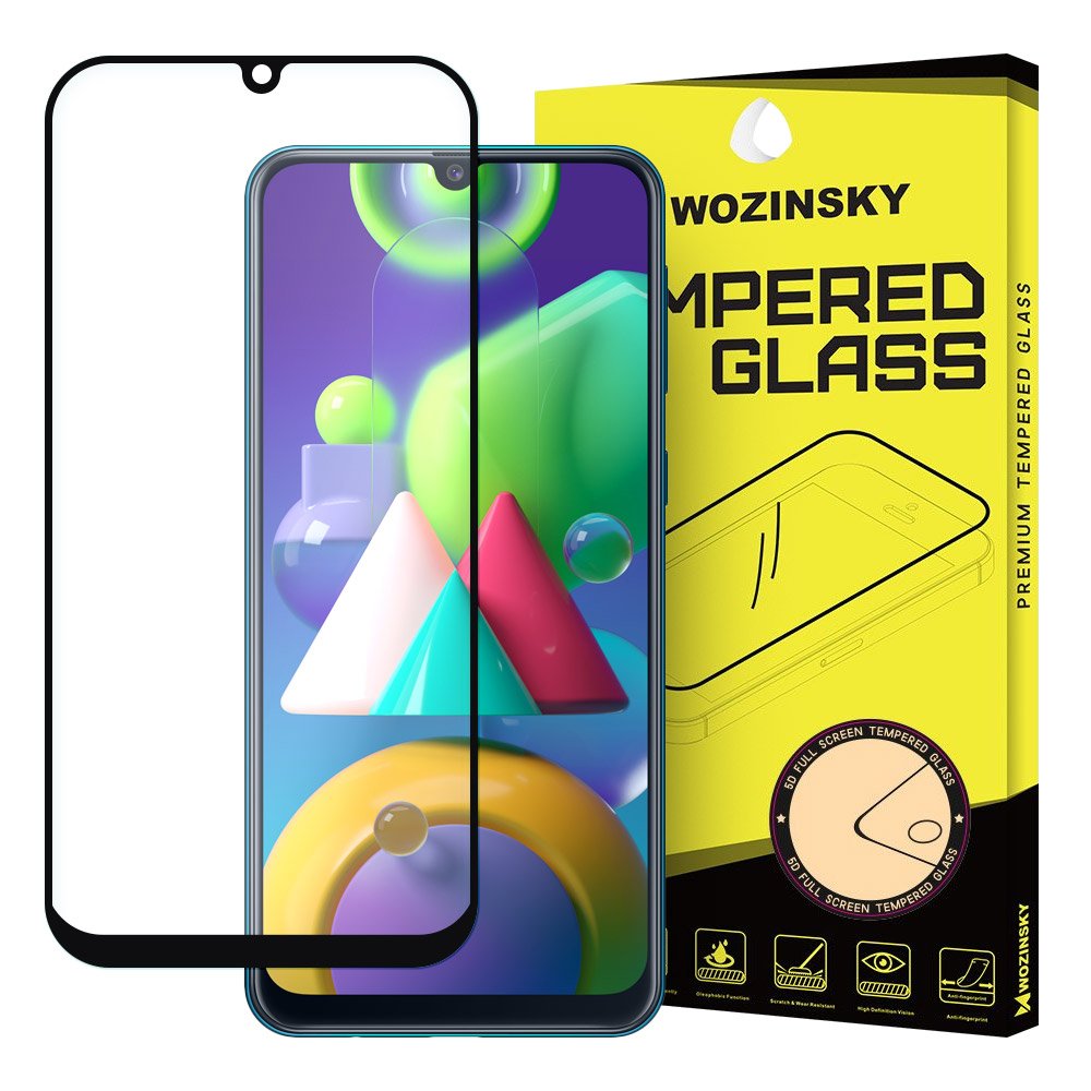 Kaljeno staklo čvrsta zaštita sa okvirom za Samsung Galaxy M30s / Galaxy M21