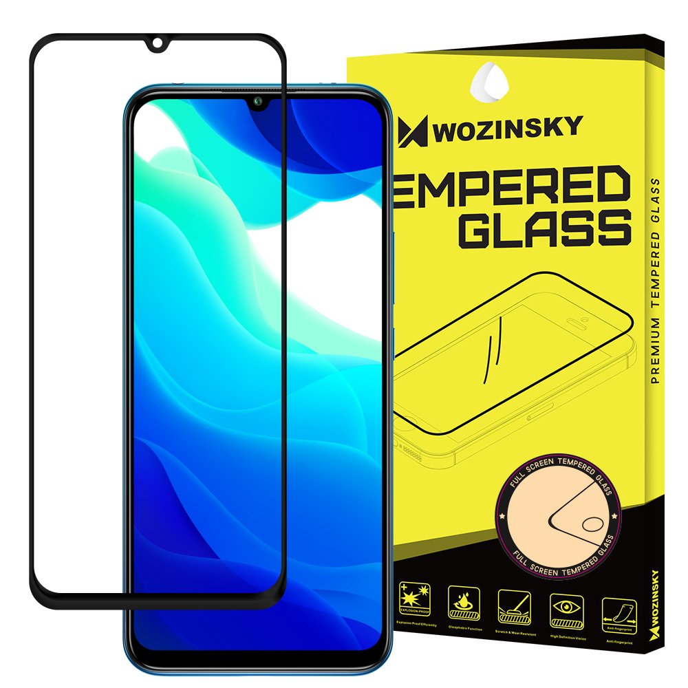 Kaljeno staklo zaštitnik zaslona s okvirom za Xiaomi Mi 10T Lite
