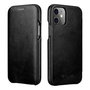 iCarer futrola Vintage Folio od prave kože za iPhone 12 Pro Max