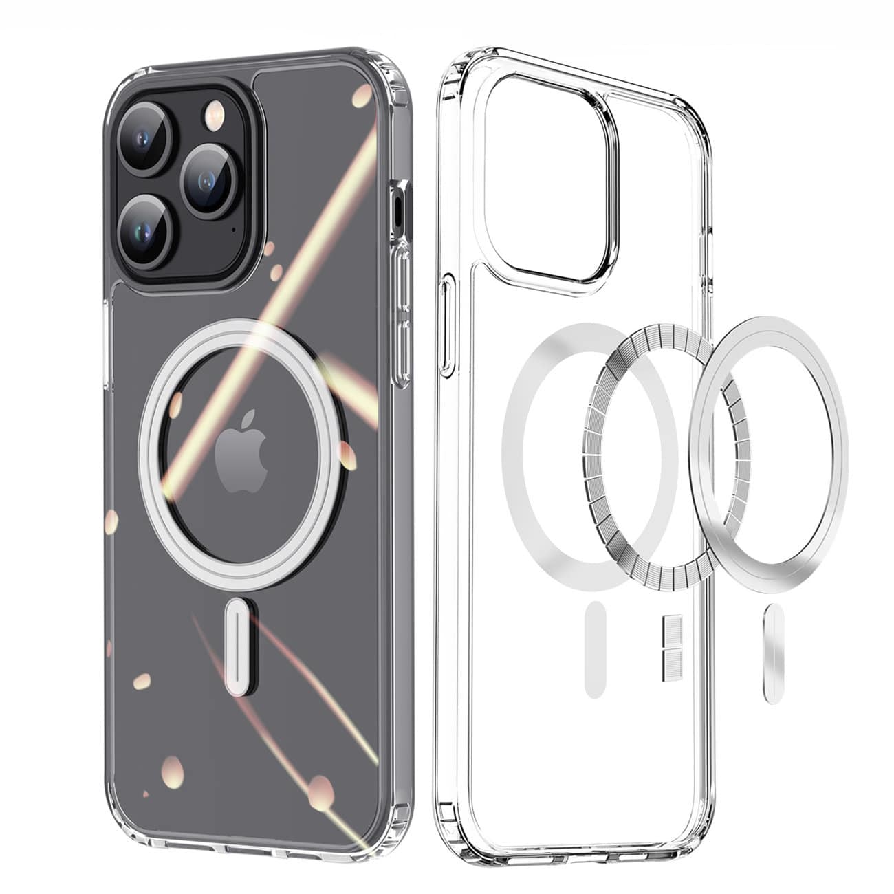 DUX DUCIS Clin Mag - prozoren ovitek, združljiv z MagSafe za iPhone 15 Pro