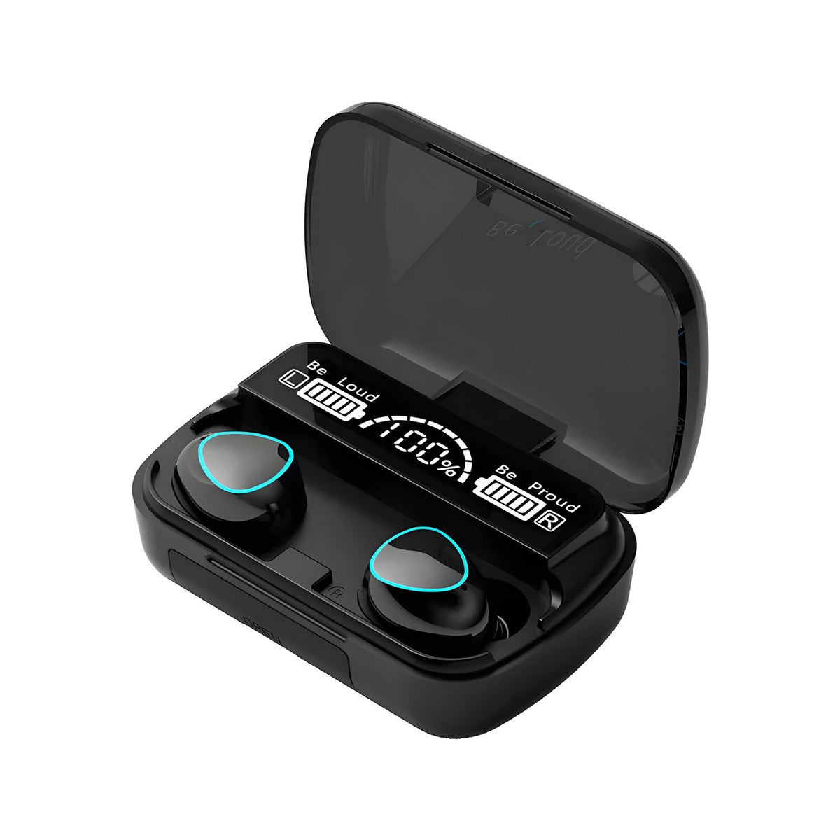 Bežične dodirne Bluetooth slušalice M10 - Crna KP25232