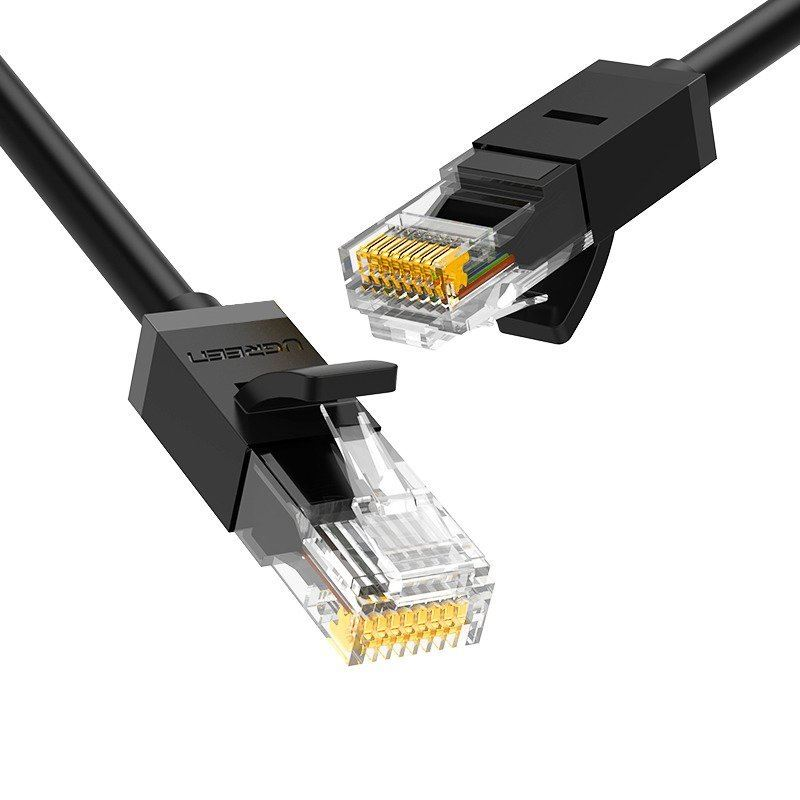 Ugreen NW102 kabel za umrežavanje Crno 8 m Cat6 U/UTP (UTP)