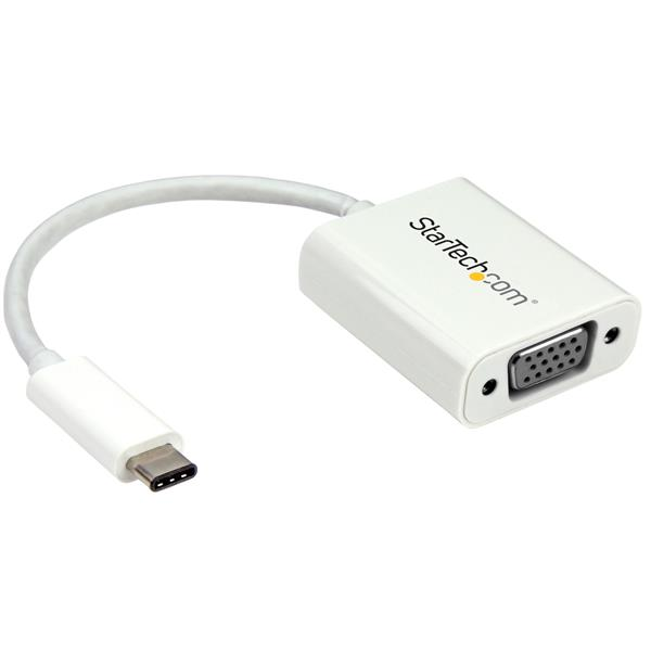StarTech.com CDP2VGAW USB grafički prilagodnik 1920 x 1200 pikseli Bijelo