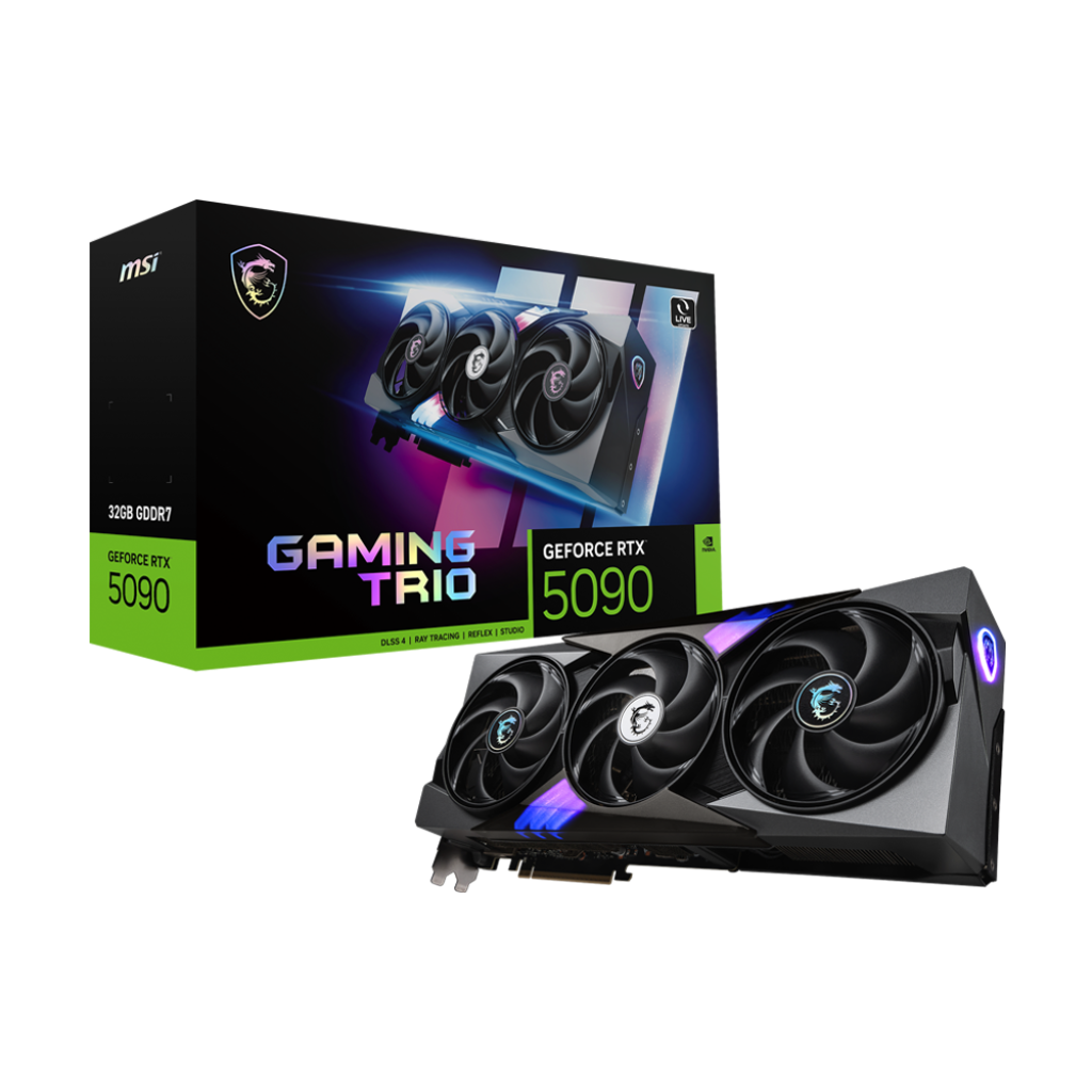 MSI GAMING GeForce RTX5090 TRIO OC 32GB NVIDIA GeForce RTX 5090 GDDR7