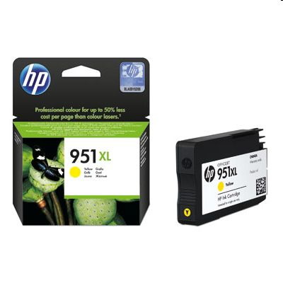 HP 951XL High Yield Yellow Original Ink Cartridge spremnik s tintom 1 kom Visoki (XL) prinos Žuto