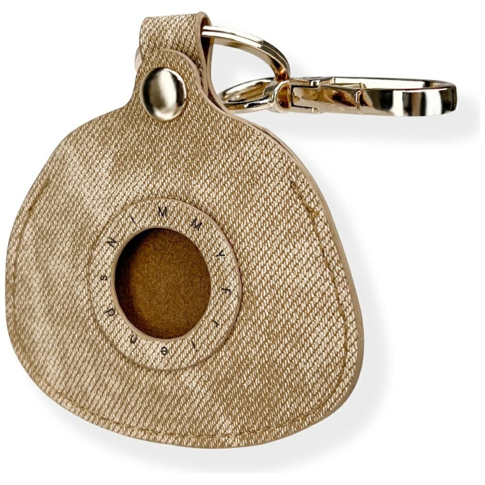 NIMMY Big Eyed Pet 2.0 Futrola/Privjesak za ključeve za AirTag lokator - smeđa