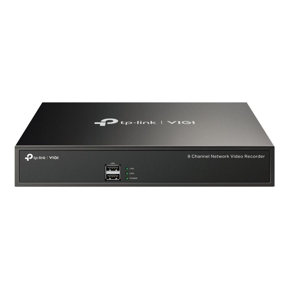 TP-Link VIGI NVR1008H mrežni videosnimač (NVR) 1U Crno