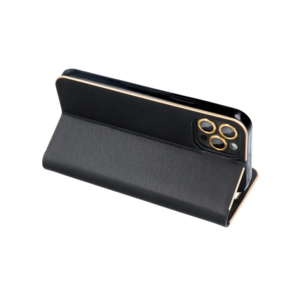 LUNA Book Gold etui za XIAOMI Redmi NOTE 12S črn