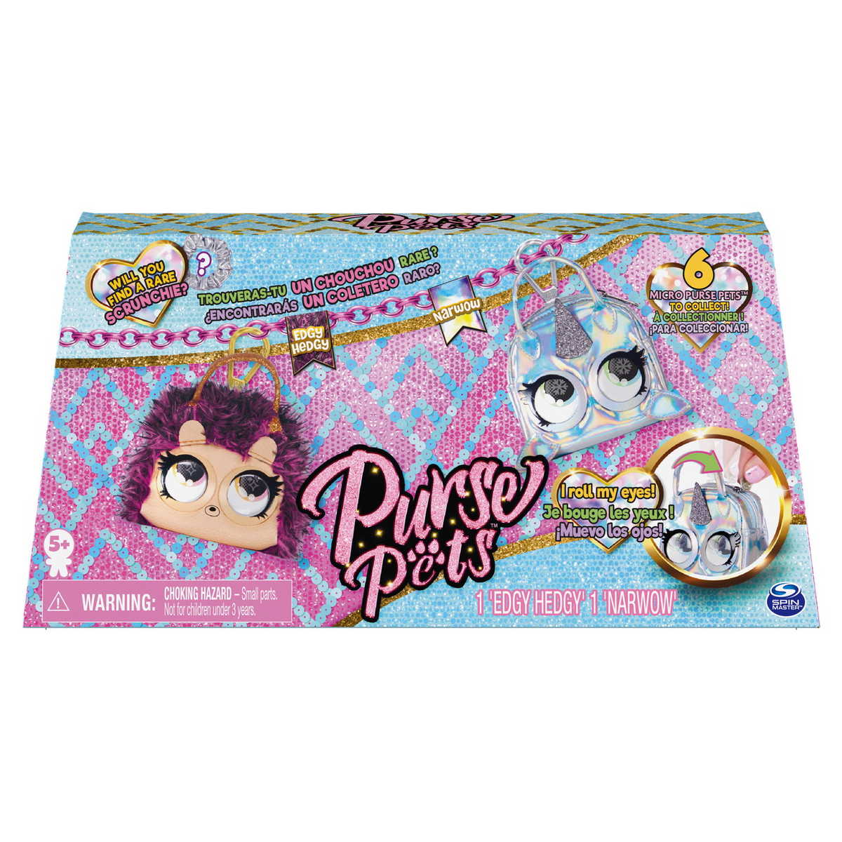 Purse Pets BAG Micros 2PK ECMX GML Ružičasto, Srebro Dječaci/Djevojčice Ručna torba