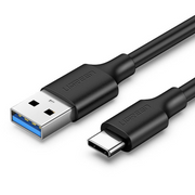 Ugreen 20882 USB kabel USB 3.2 Gen 1 (3.1 Gen 1) 1 m USB A USB C 15 W Crno