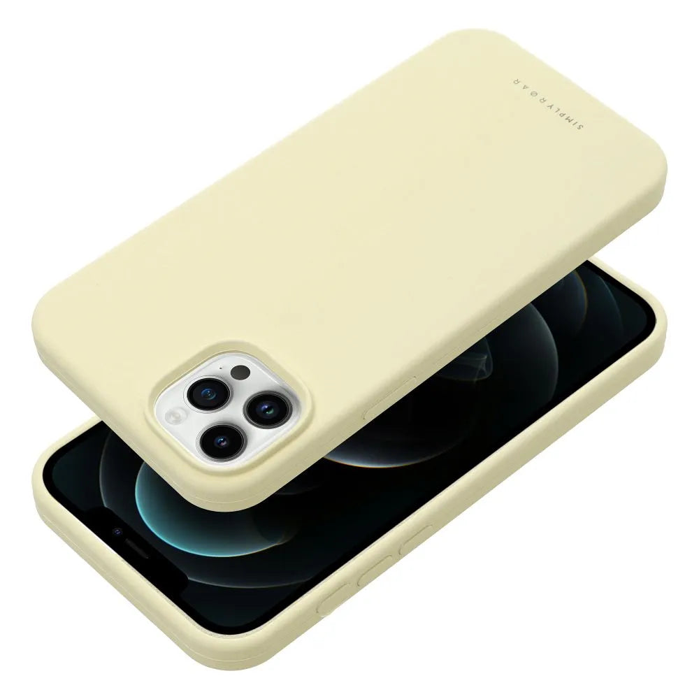 Roar Cloud-Skin maska za iPhone 12 Pro svijetlo žuta