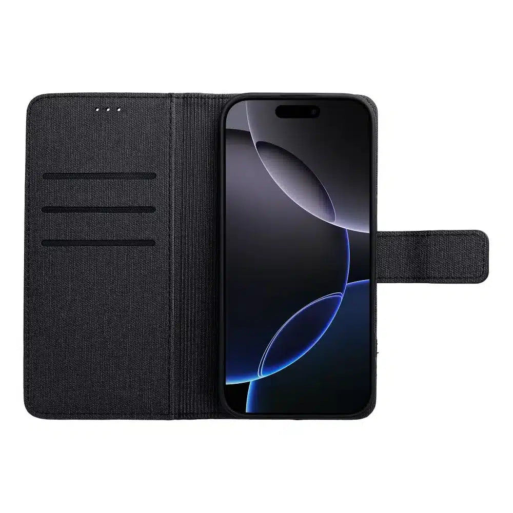 GOMMA Book preklopna torbica za Xiaomi Redmi NOTE 14 PRO 5G / Redmi NOTE 14 PRO PLUS 5G črna