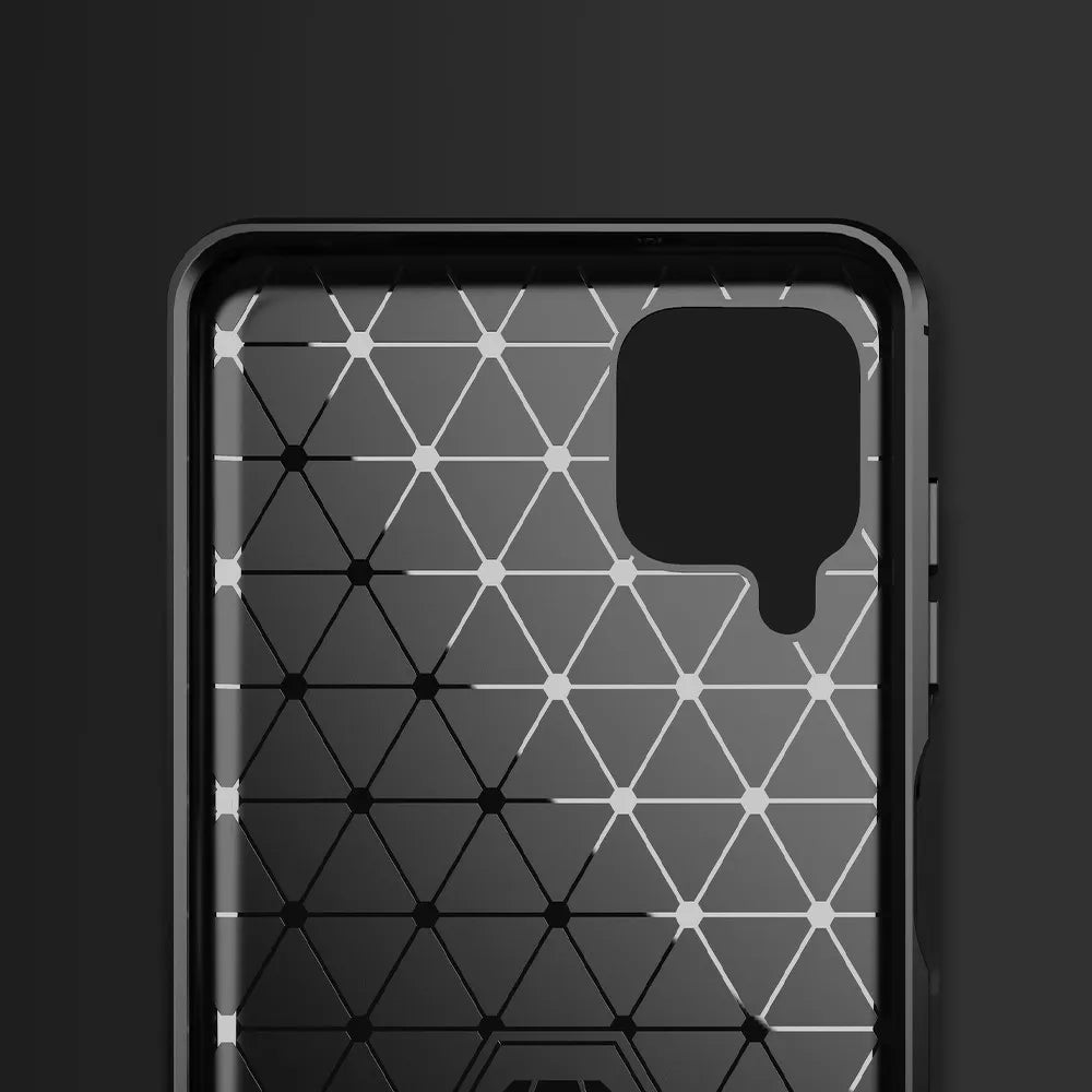 Karbonska maska za SAMSUNG Galaxy A12 črna