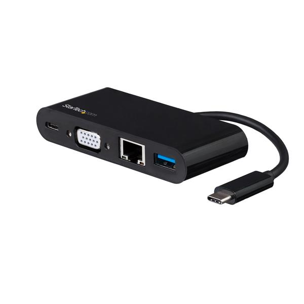 StarTech.com DKT30CVAGPD priključna stanica i replikator porta za prijenosno računalo Žičano USB 3.2 Gen 1 (3.1 Gen 1) Type-C Crno