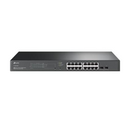 TP-Link Omada SG2218P mrežni prekidač Upravljano L2/L2+ Gigabit Ethernet (10/100/1000) Podrška za napajanje putem Etherneta (PoE) 1U Crno