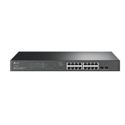TP-Link Omada SG2218P mrežni prekidač Upravljano L2/L2+ Gigabit Ethernet (10/100/1000) Podrška za napajanje putem Etherneta (PoE) 1U Crno