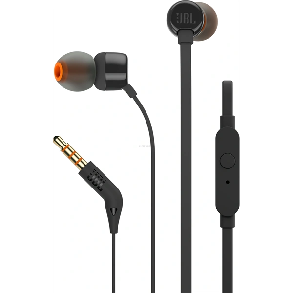 JBL Tune 110 Slušalice Žičano U uhu Glazba Crno
