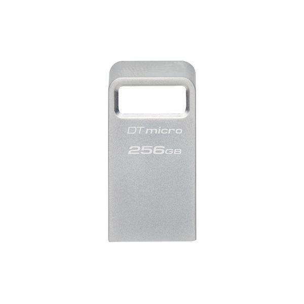 Kingston Technology DataTraveler Micro USB izbrisivi memorijski pogon 256 GB USB Tip-A 3.2 Gen 1 (3.1 Gen 1) Srebro