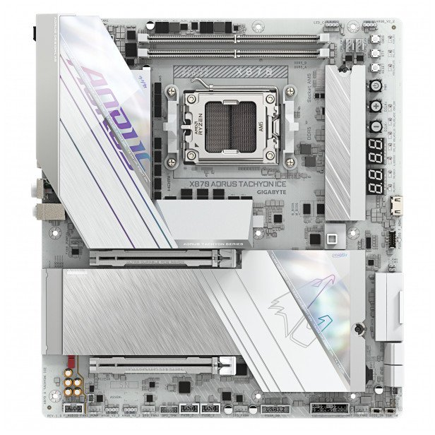 GIGABYTE X870 AORUS TACHYON ICE AMD X870 Utor AM5 Prošireni ATX
