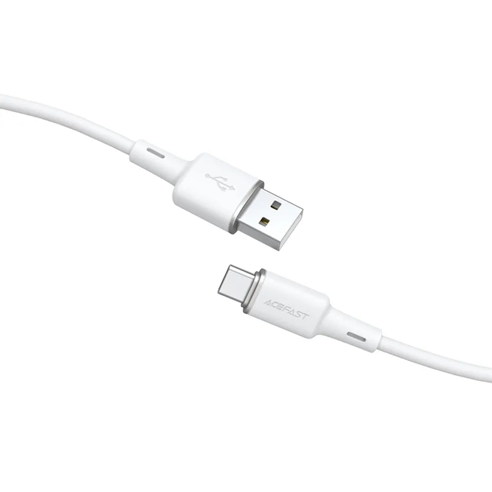 ACEFAST kabel USB A na Type C 3A C2-04 silikonski 120 cm bel